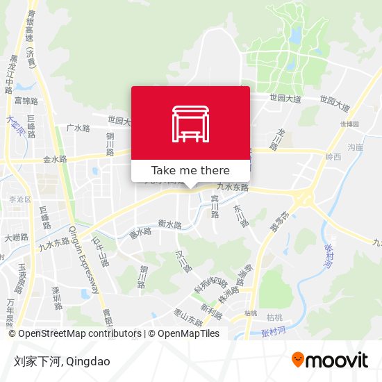 刘家下河 map