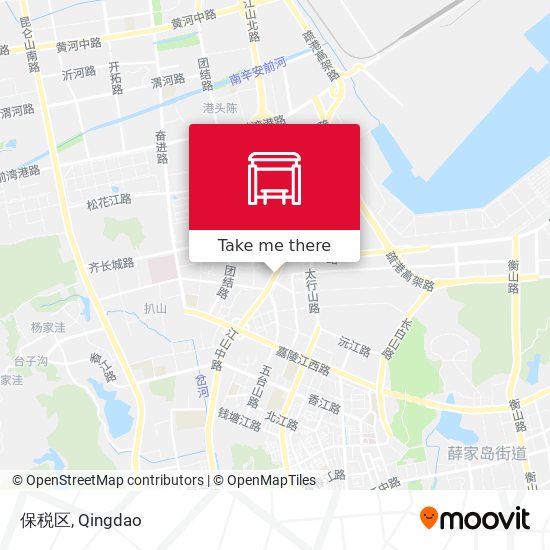 保税区 map