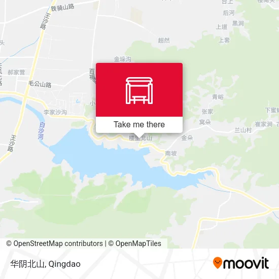 华阴北山 map