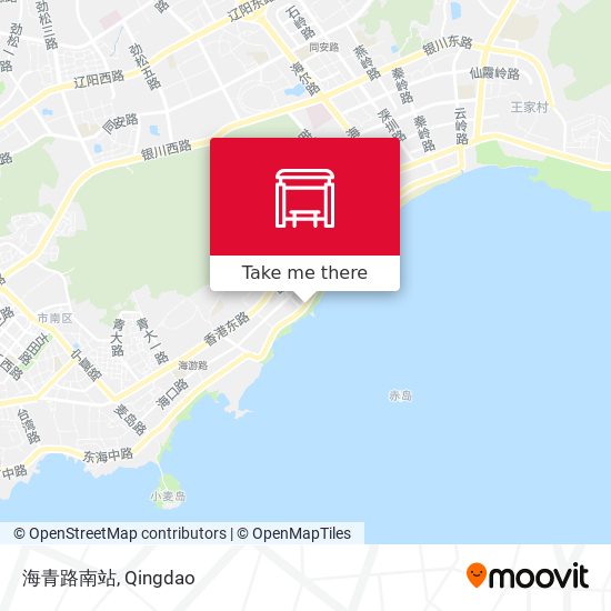 海青路南站 map