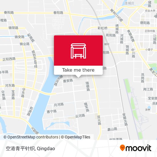 空港青平针织 map