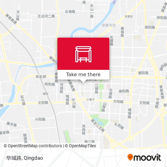 华城路 map