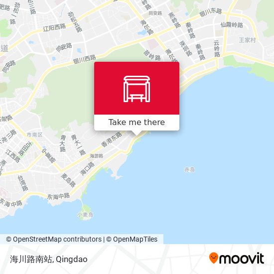 海川路南站 map