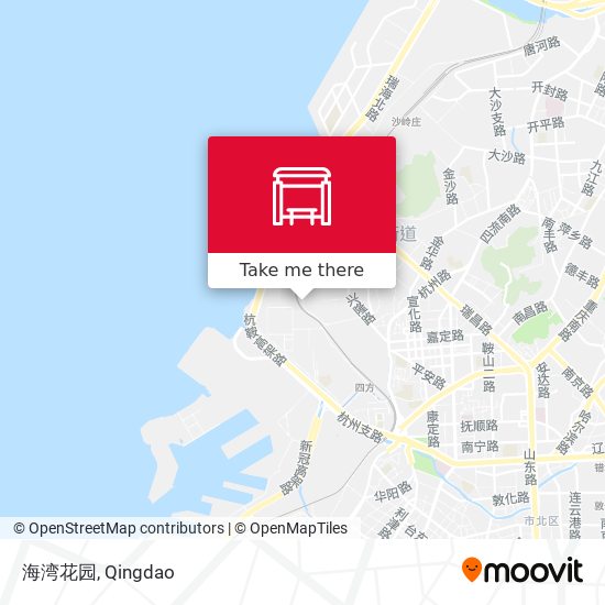 海湾花园 map
