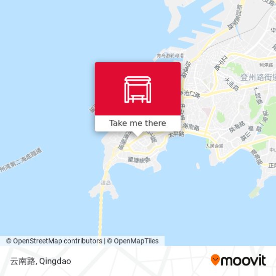 云南路 map