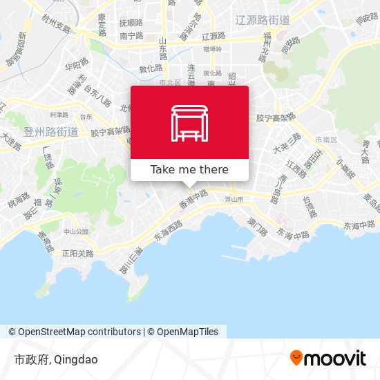 市政府 map