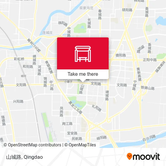 山城路 map