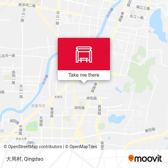 大周村 map