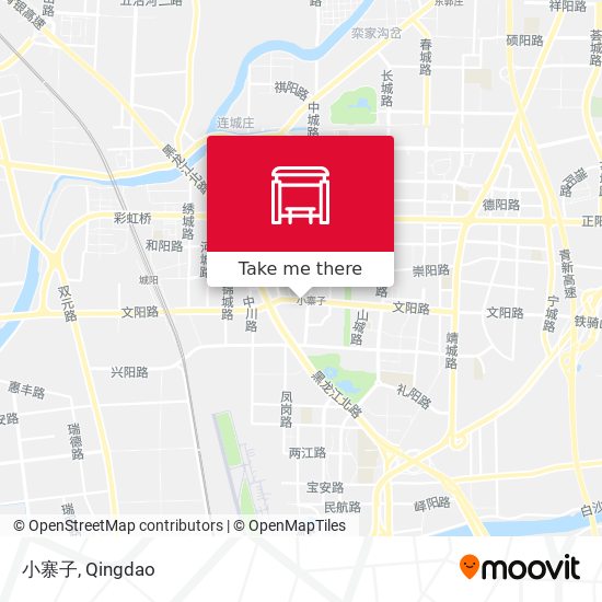 小寨子 map