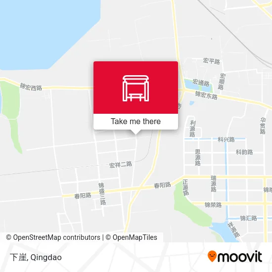 下崖 map
