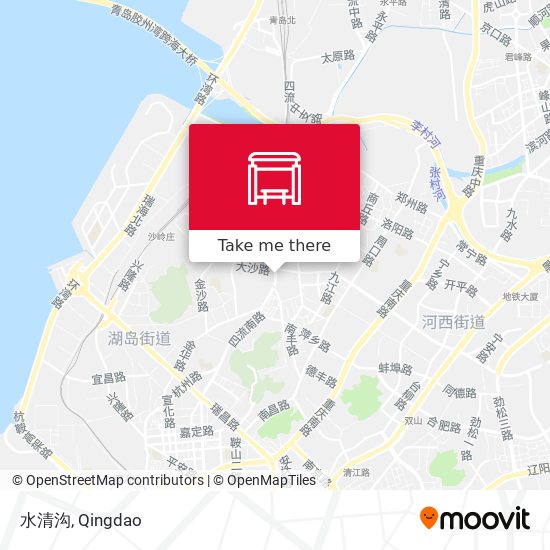 水清沟 map