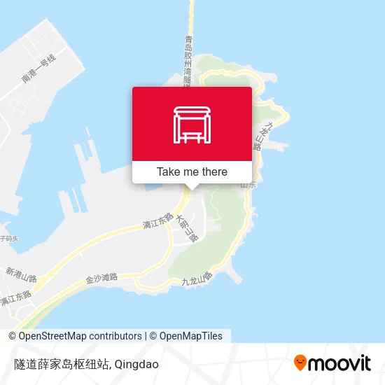 隧道薛家岛枢纽站 map