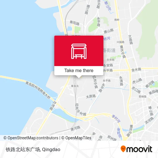 铁路北站东广场 map