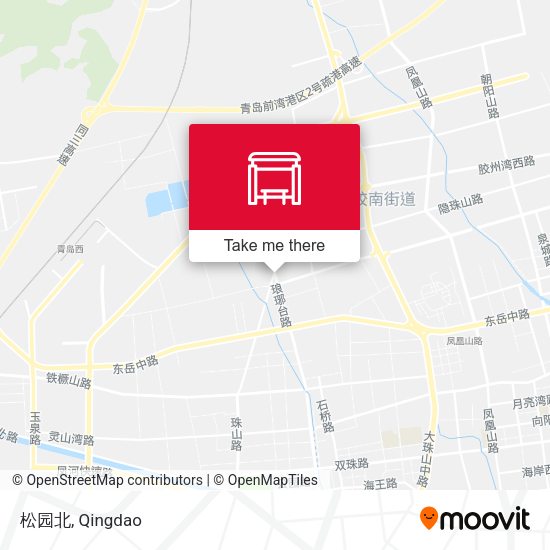 松园北 map