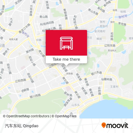 汽车东站 map