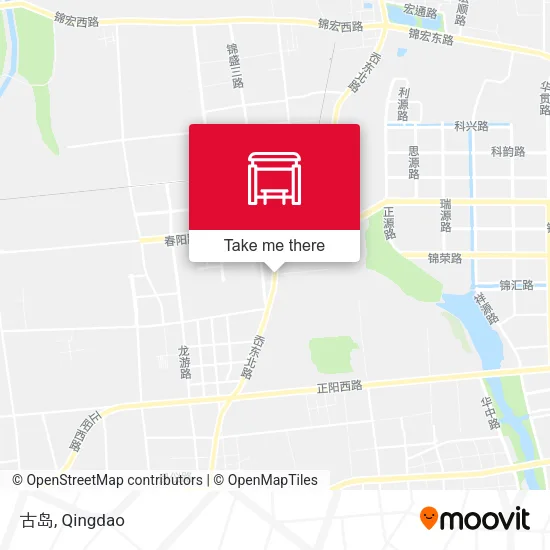 古岛 map