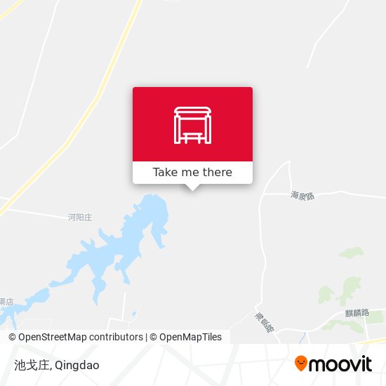 池戈庄 map