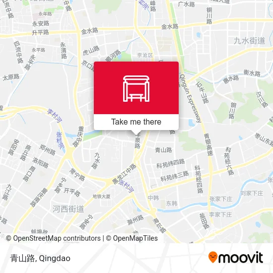 青山路 map