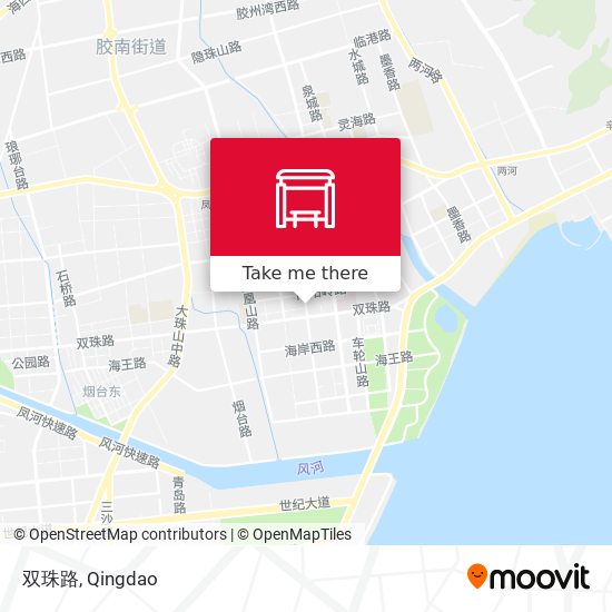 双珠路 map