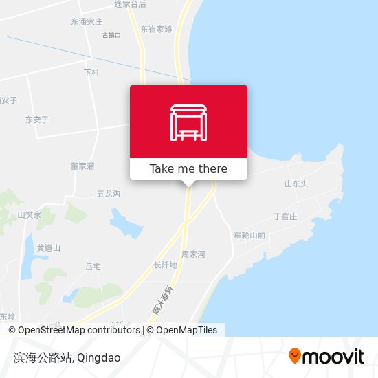 滨海公路站 map