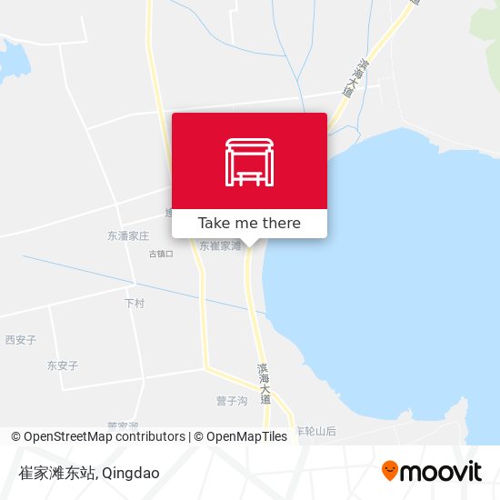 崔家滩东站 map
