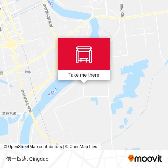 信一饭店 map