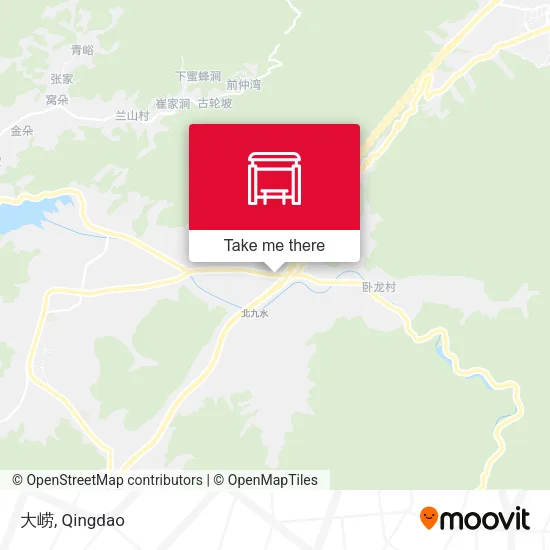 大崂 map