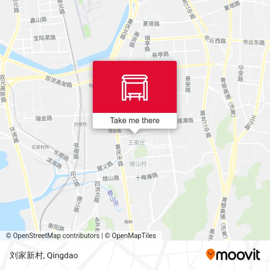 刘家新村 map