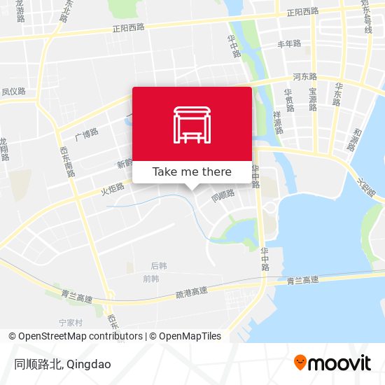 同顺路北 map