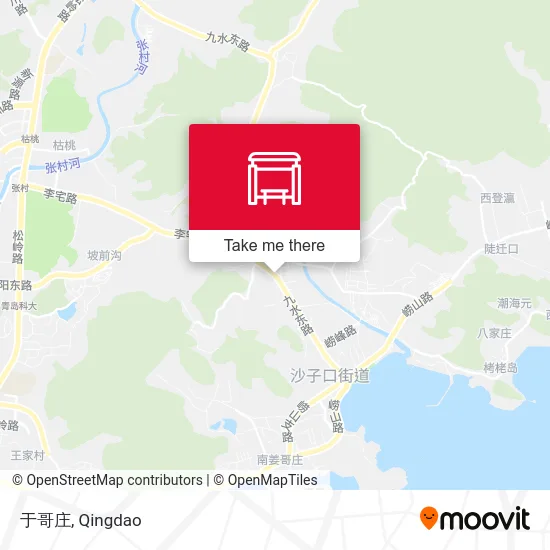 于哥庄 map