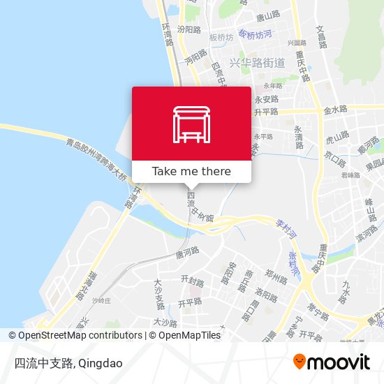 四流中支路 map