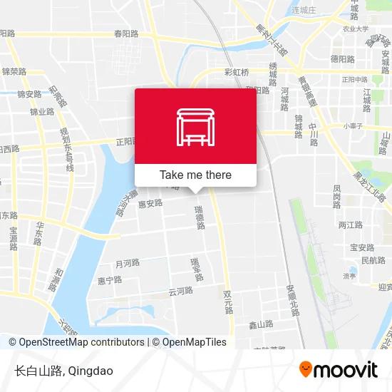 长白山路 map