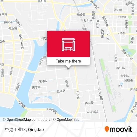 空港工业区 map