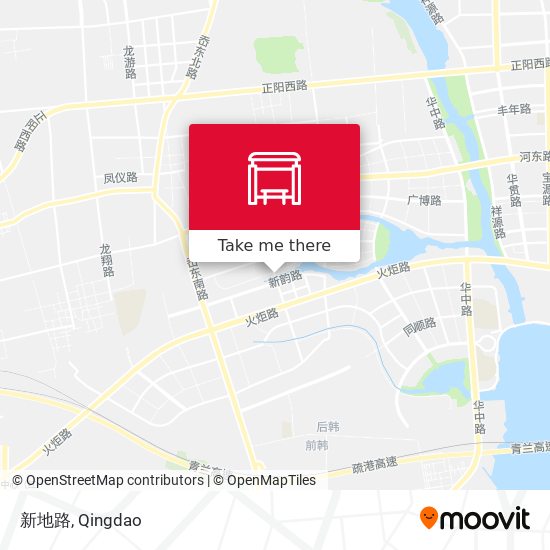 新地路 map