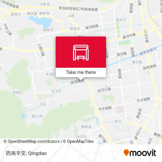 西南辛安 map
