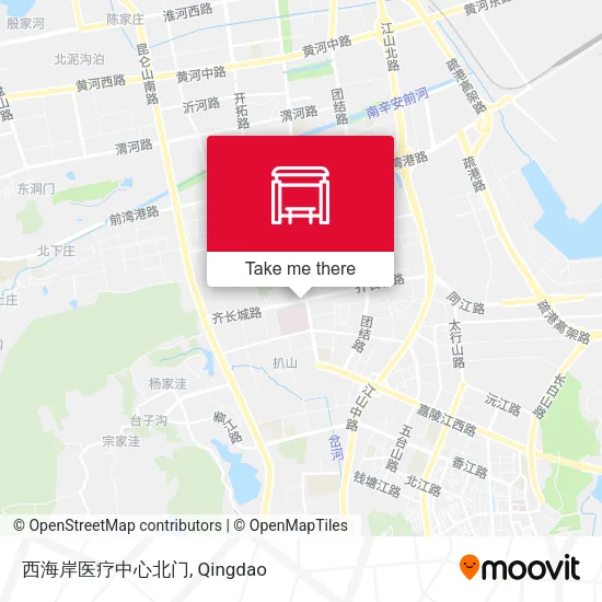 西海岸医疗中心北门 map