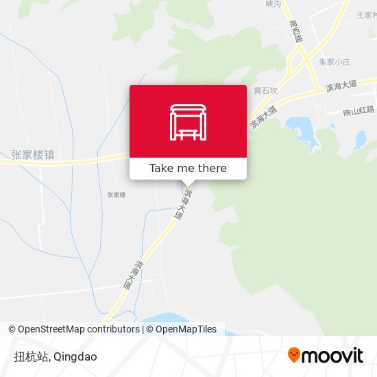 扭杭站 map