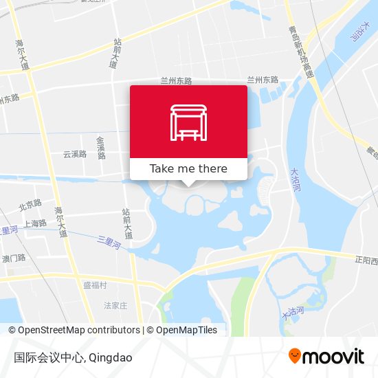 国际会议中心 map