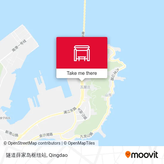 隧道薛家岛枢纽站 map