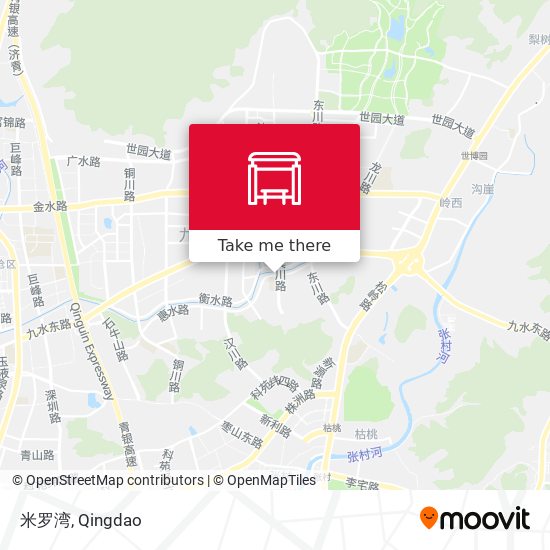 米罗湾 map