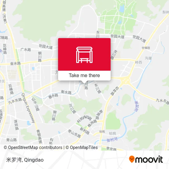 米罗湾 map