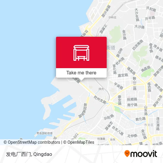 发电厂西门 map