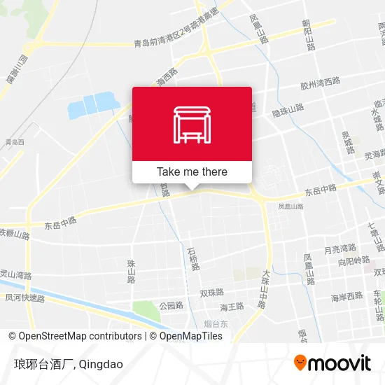 琅琊台酒厂 map