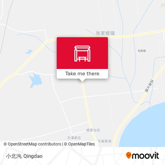 小北沟 map