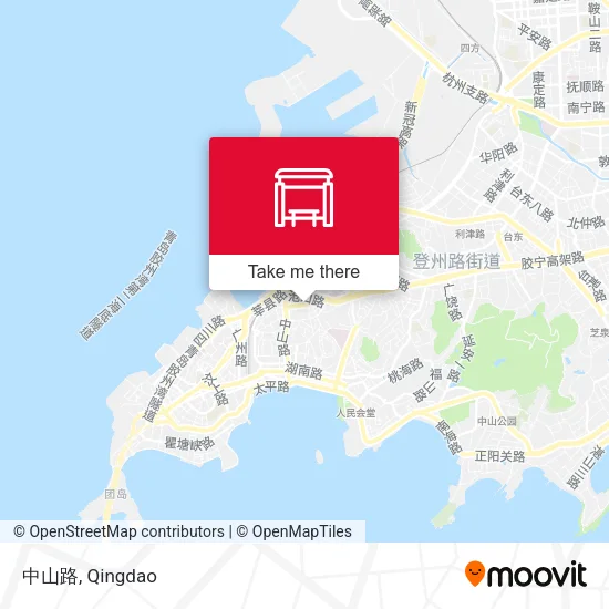 中山路 map