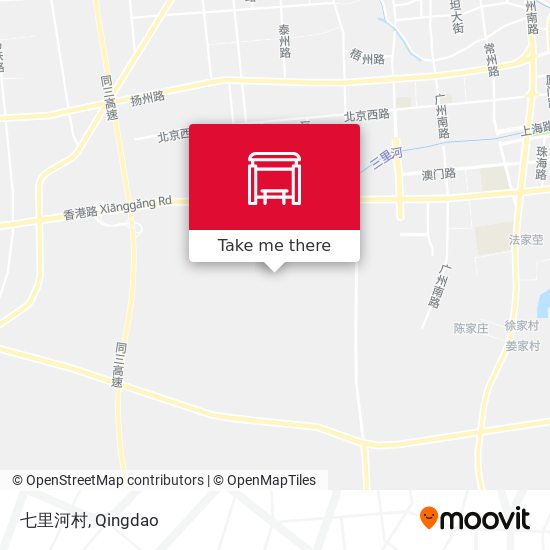 七里河村 map