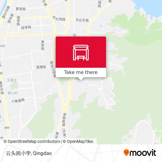 云头崮小学 map