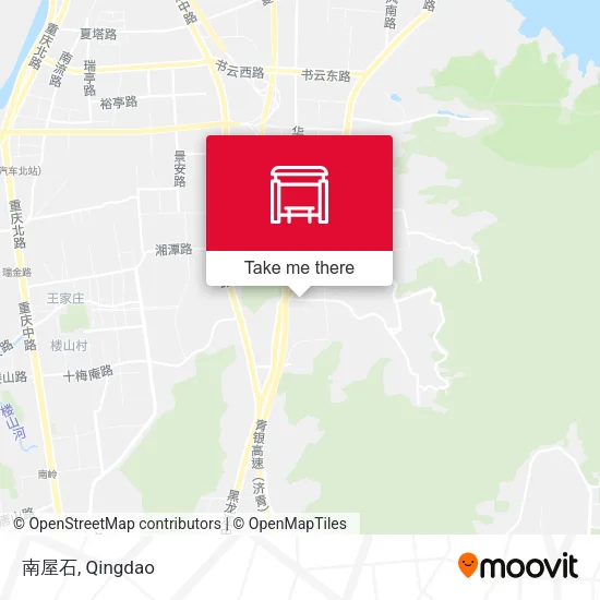 南屋石 map