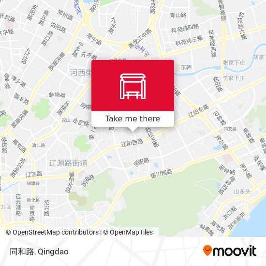同和路 map