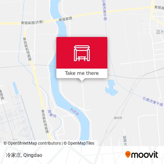 冷家庄 map